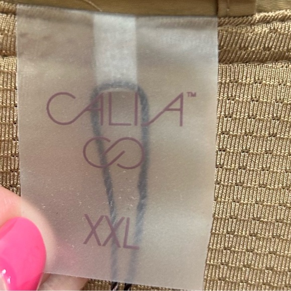 CALIA by Carrie Underwood Tan Hooded Utility Jacket NWT Size: XXL - Picture 5 of 7